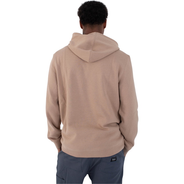 2026 Hurley Mens OAO Solid Fleece Hoodie MFT0011590 - Bristlecone